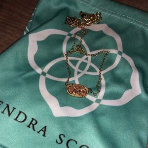 Kendra Scott Elisa Rose Gold Necklace